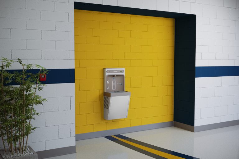 Elkay ezH2O Refrigerated Surface Mount Bottle Filling Station Filtered 8GPH Stainless Steel